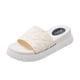 thumbnail image 1 of Amzcrzy Zapatos de mujer,Zapatos de mujer,Zapatillas de mujer, Zapatillas de cuña para mujer, suela gruesa, color boca de pez, informales Sandalias Mujer Zapatillas De Casa, 1 of 4