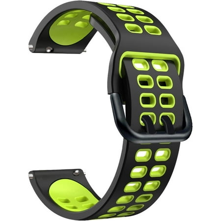 KOMI 22mm Silicone Correa Wrist Band for COROS APEX Pro/APEX 46mm Straps Watchband for Polar Vantage M2/ Grit X Pro Bracelet Watch Band (Size : for 22mm Universal)