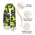 thumbnail image 3 of Shawl Wraps for Women - Green Grey Camouflage Oversized Fall Winter Fashion Blanket Scarf for Women, 3 of 6