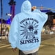 thumbnail image 1 of MHFRRA Sudadera Informal con Capucha Estampada para Uso Diario Diseño Elegante y Cómodo para Todas Las Estaciones Opción Ideal para Actividades Al Aire Libre Azul claro, 1 of 5