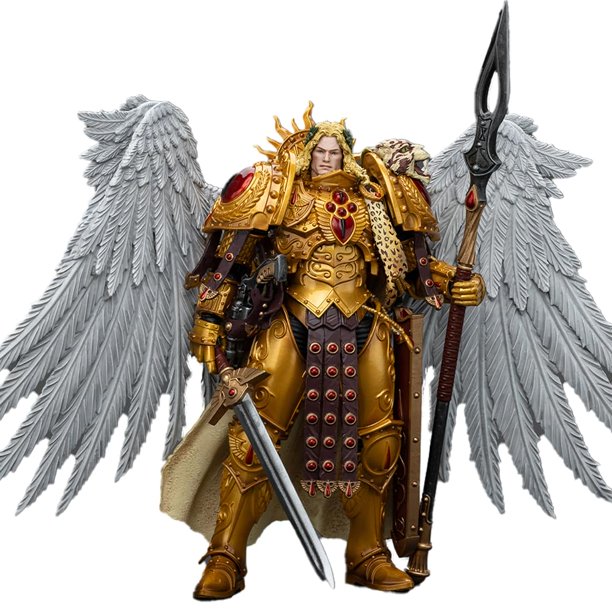 Figura de acción JOYTOY Warhammer The Horus Heresy Sanguinius 1/18