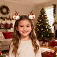 thumbnail image 4 of ZJNGJC Reindeer Antlers Xmas Hair Clip, Cute Girls Christmas Hairpiece for Christmas Party E, 4 of 4