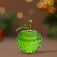 thumbnail image 6 of hengsof Christmas Crystal Apples Figurine Glass Apple Art Ornament Decoration Christmas Table Ornaments Statue Fruits Collectibles Ornament Home Decor, 6 of 6