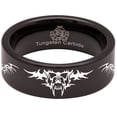 thumbnail image 5 of Vampire Skull Tungsten Carbide Ring, 5 of 9