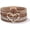 Brown, variant on JennyShop Trendy Resin Stone Rhinestone Bracelets with Magnetic Clasp for Women Mother Gift Jewelry,Pretty Heart Leather Wrap Bracelets Stackable Cuff Bangles