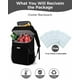 thumbnail image 2 of Mochila térmica BAGLHER 33L a prueba de fugas impermeable negra, 2 of 9