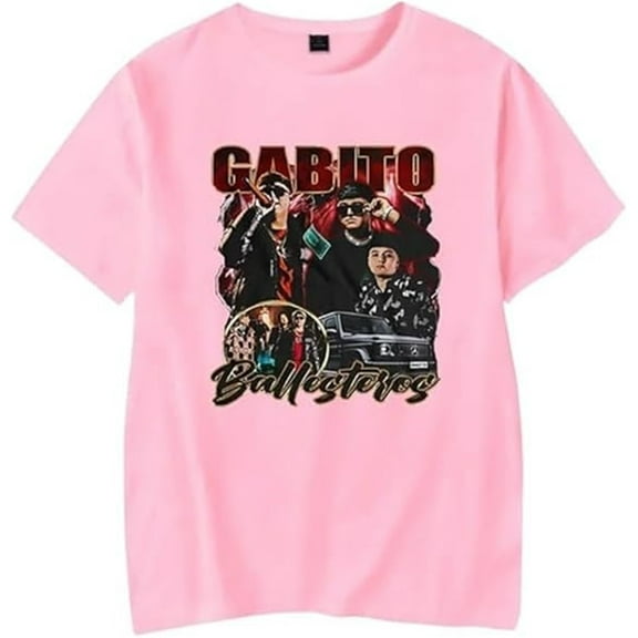 Gabito Ballesteros Merch T-shirt Cool Print Trendy Short Sleeve Men And Women Hip-hop Wear