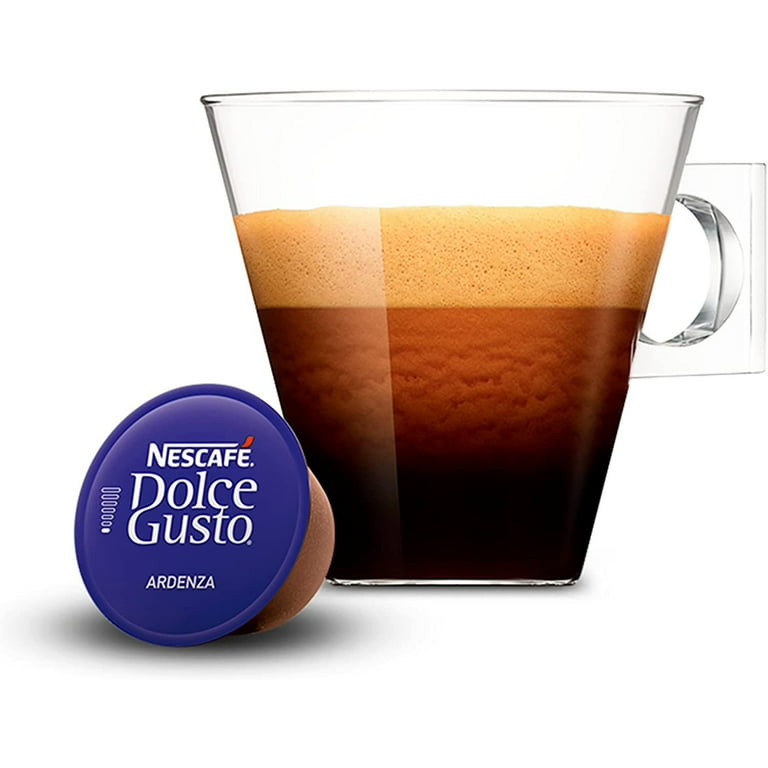 Nescaf Dolce Gusto Espresso Ristretto Ardenza, 3 Pack, Strong, 3 x 16  Coffee Capsules, 48 Servings Combined 
