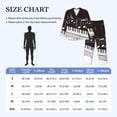 thumbnail image 4 of Goofa Piano Keys With Musical Notes for 2-piece Loungewear Set Men’s Sleepwear Set Soft PJs Cozy loungewear Comfy Sleep Set Winter Pajamas-Medium, 4 of 7