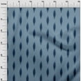 thumbnail image 2 of oneOone Cotton Poplin Fabric Abstract Ikat Printed Fabric 1 Yard 42 Inch Wide, 2 of 4