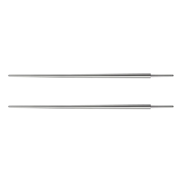2 Pcs Steel Piercing Taper Insertion Pin 14G/16G/18G Taper