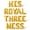 Gold, variant on Letter Balloons - HIS ROYAL THREE NESS 16" Inch Alphabet Letters Foil Mylar Balloon 3rd Birthday Party Banner (Gold)