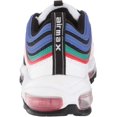 thumbnail image 3 of Nike Air Max 97 S Boys Shoes Size 4, Color: White/Multi-Color/Hyper Blue, 3 of 8
