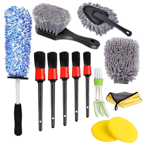 Brosse Detailing Intérieur Kit Nettoyage Voiture Fantasticlean 7 Pièces - Brosses Jantes Pneus Microfibre Brosse Jante Voiture Brosse Detailing Intérieur Kit Nettoyage Voiture Fantasticlean 7 Pièces - Brosses Jantes Pneus Microfibre Brosse Jante Voiture