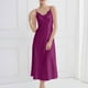 thumbnail image 1 of Camisolas largas para mujer, ropa de casa, camisola informal, cuello en V, camisón largo, pijamas para mujer, 1 of 9