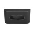 thumbnail image 3 of Coche SUV Apoyabrazos Caja Tejido Soporte Estuche Servilleta Soporte Caja Blanco Negro Unique Bargains Caja de pañuelos de coche, 3 of 7
