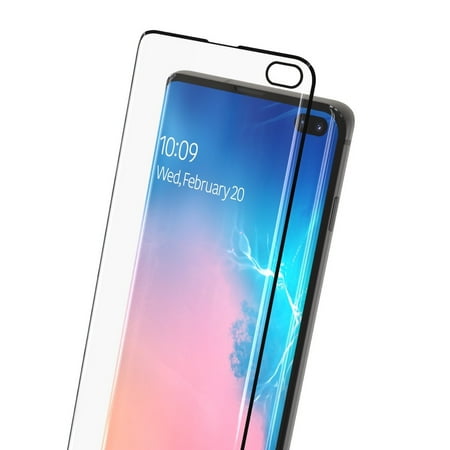 ZAGG - InvisibleShield Glass Fusion Screen Protector for Samsung Galaxy S10+ - Clear