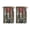Multicolor, variant on Mushroom (24) Kitchen Curtains - Vintage Tier Curtains for Bathroom Living RV Rod Pocket Window Drapes 36 Inch 2 Panels Set 28"x36" Window Treatment Tiers