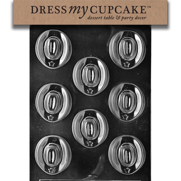Dress My Cupcake Molde Para Dulces De Chocolate Sombreros De Vaquero