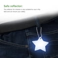 thumbnail image 3 of 26 Pieces Children's Reflector Pendant,Star Reflector for School Bag,Backpack,Cycling,Walking,Running, 3 of 5