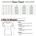 thumbnail image 2 of asdoklhq Womens Plus Size Tops Clearance,Women's Summer Shirts Zip Casual Tunic V-Neck Rollable Blouse Tops T-Shirt, 2 of 6