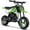Green, variant on MotoTec DB-02 Gasoline 50cc Dirt Bike for 13+ Years Old - Green