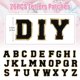 thumbnail image 5 of 26 parches de apliques con letras para coser o planchar, parches de reparación con purpurina del alfabeto, parches decorativos de chenilla, exquisitos parches bordados para ropa universitaria, sombrer, 5 of 10