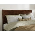 thumbnail image 5 of AFI Valencia King Solid Wood Low Profile Sleigh Platform Bed, Walnut, 5 of 12