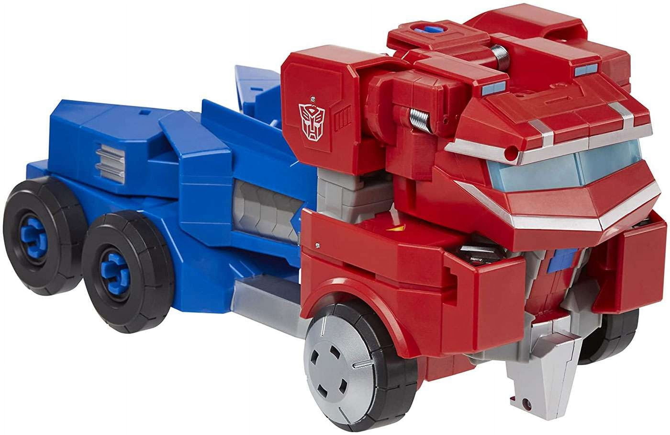 Transformers: Bumblebee Cyberverse Adventures Dinobots Unite Roll N’ Change Optimus Prime Kids Toy Action Figure for Boys and Girls Ages 8 9 10 11 12 and Up