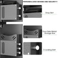 thumbnail image 3 of karbeen 6.0 Cu ft Digital Keypad Home Safe, Large Safe Box Fireproof with Deposit Slot & Dual Alarm System, Money Safe With Mute Function and LED Light, Security Box for Money Valuables, 3 of 9