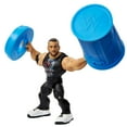 thumbnail image 3 of WWE Knuckle Crunchers CM Punk Action Figure & Accessories, Bone-Crunching Sounds, 3.25-inch, 3 of 5