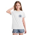 thumbnail image 4 of CCRFTGI 4th of July Shirts for Children Girls 10-12 Short Sleeve Happy USA Flag Summer Patriotic Tunic Blouses 1776 Festival Girls Clothes Tops White 9-10 Years, 4 of 5