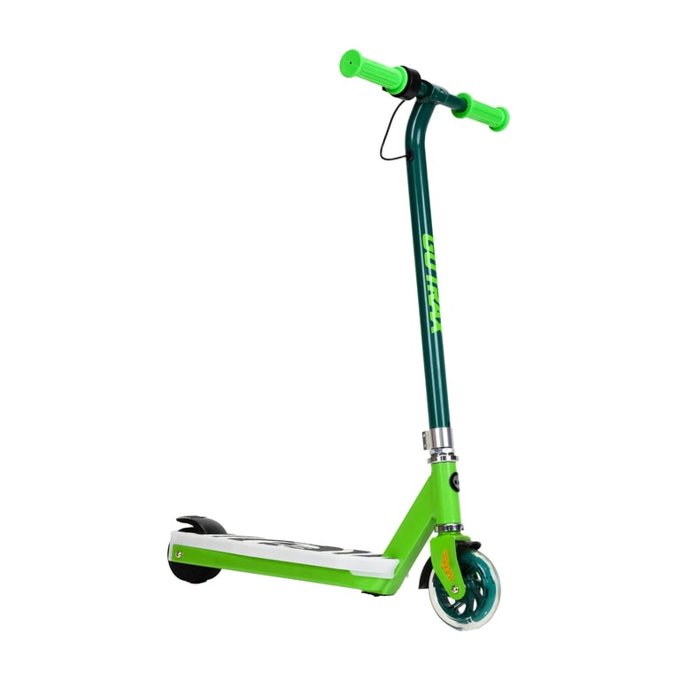 Electric Scooter GOTRAX - - Gotrax Scout Pro For Kids, Max 3 Mile Range, 6 Mph Speed By 80W Motor And Thumb Throttle, 5" Solid Wheels With Flash Wheel & Deck Electric Scooter For Kids