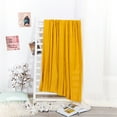 thumbnail image 3 of Flxxie Natural Bamboo Fiber Blanket, Breathable Hygroscopic Blanket for Hot Sleepers, Yellow, 51"x67", 3 of 6
