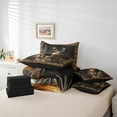 thumbnail image 4 of 7Pcs Tree Camouflage Deer Bedding Queen - 7 Piece Camo Branches Rustic Deer Comforter Set With Sheets - Deer Hunting Bedding Comforter Sets With Pillowcases & Throw Pillow Covers, 4 of 5