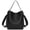 Black, variant on KALUNMA Women's Lightweight Crossbody Handbag,Vegan Leather Shopper Bag with Wide Adjustable Shoulder Strap for Daily Use