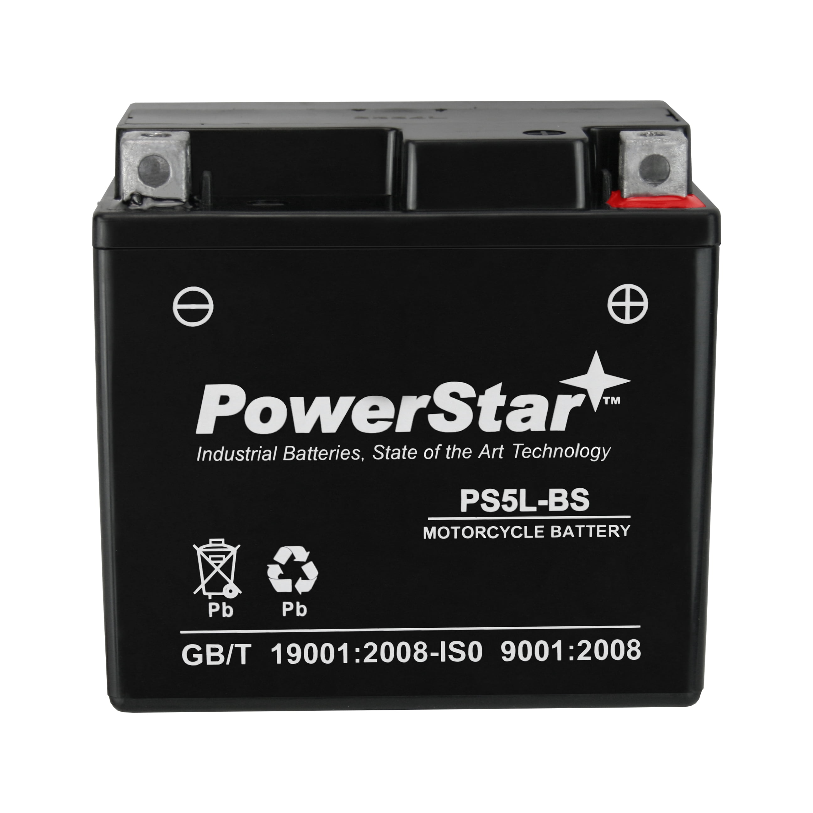PowerStar YTX5L-BS AGM Motorcycle Battery Compatible with ATK 59 MXA 2003 to 2005