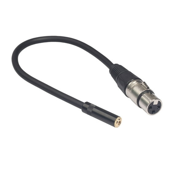 Sound consoles XLR cable Amplifier 3.5mm adapter 3.5mm female to female cable XLR audio cable adapter 3.5mm jack to XLR cable