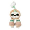 thumbnail image 3 of BooginHead Universal Pacifier Holder Stuffed Animal, Infant Toddler Boys and Girls, Sloth, 3 of 8
