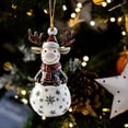 thumbnail image 1 of Wmhnj Adorno colgante acrlico para coche: Pap Noel conduciendo. Decoracin interior de vehculo., 1 of 8