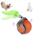thumbnail image 4 of Bite-Resistant Automatic Cat Ball With Rope, Cat Toy Ball, Self-Entertainment Artifact, Pet Supplies, Jumping Ball, 4 of 8