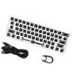 thumbnail image 1 of de bricoje GK61XS RGB Hotswap Bluetooth de repuest al 60%, modo dual inalámbrico / con cable, batería de 1900 mah Sunnimix Carcasa de teclado mecánico, 1 of 8