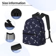 thumbnail image 5 of Lsque Anchor Classic Casual Backpack - Large Capacity Water-Resistant Backpack for School, Work, Travel, and Outdoor Activities, 5 of 8