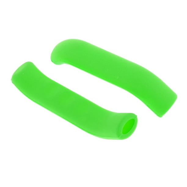 Película protectora de silicona antideslizante para palanca de freno de bicicleta de montaña Verde