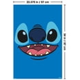 thumbnail image 3 of Disney Lilo and Stitch - Giant Face Smile Wall Poster, 22.375" x 34", 3 of 4