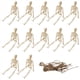 thumbnail image 2 of Esqueletos para Decoración de Halloween, 12 Piezas Mini Figuras de Seleton Decoración de Halloween para Fiestas de Accesorios de Casa Encantada, 2 of 5