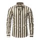 thumbnail image 1 of Ceisia Men Casual Solid Business Fashion Turn Gift Down Collar Long Sleeve Button Down Shirts, 1 of 4