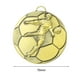 thumbnail image 2 of Fútbol americano 10 * Medallas de competición Medallas conmemorativas Útiles escolares (Bronce antiguo), 2 of 5