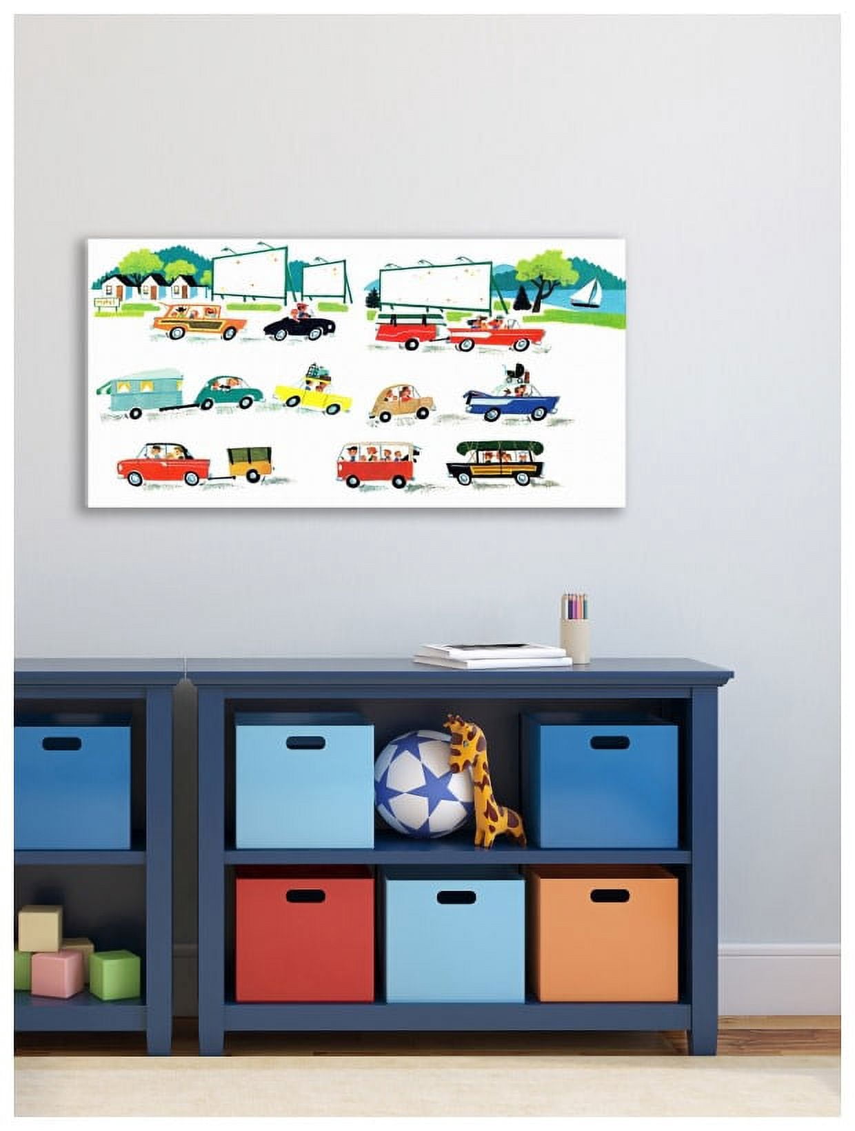 Marmont Hill Inc Marmont Hill 'Cars' by Curtis Painting Print on Canvas - Multi-color