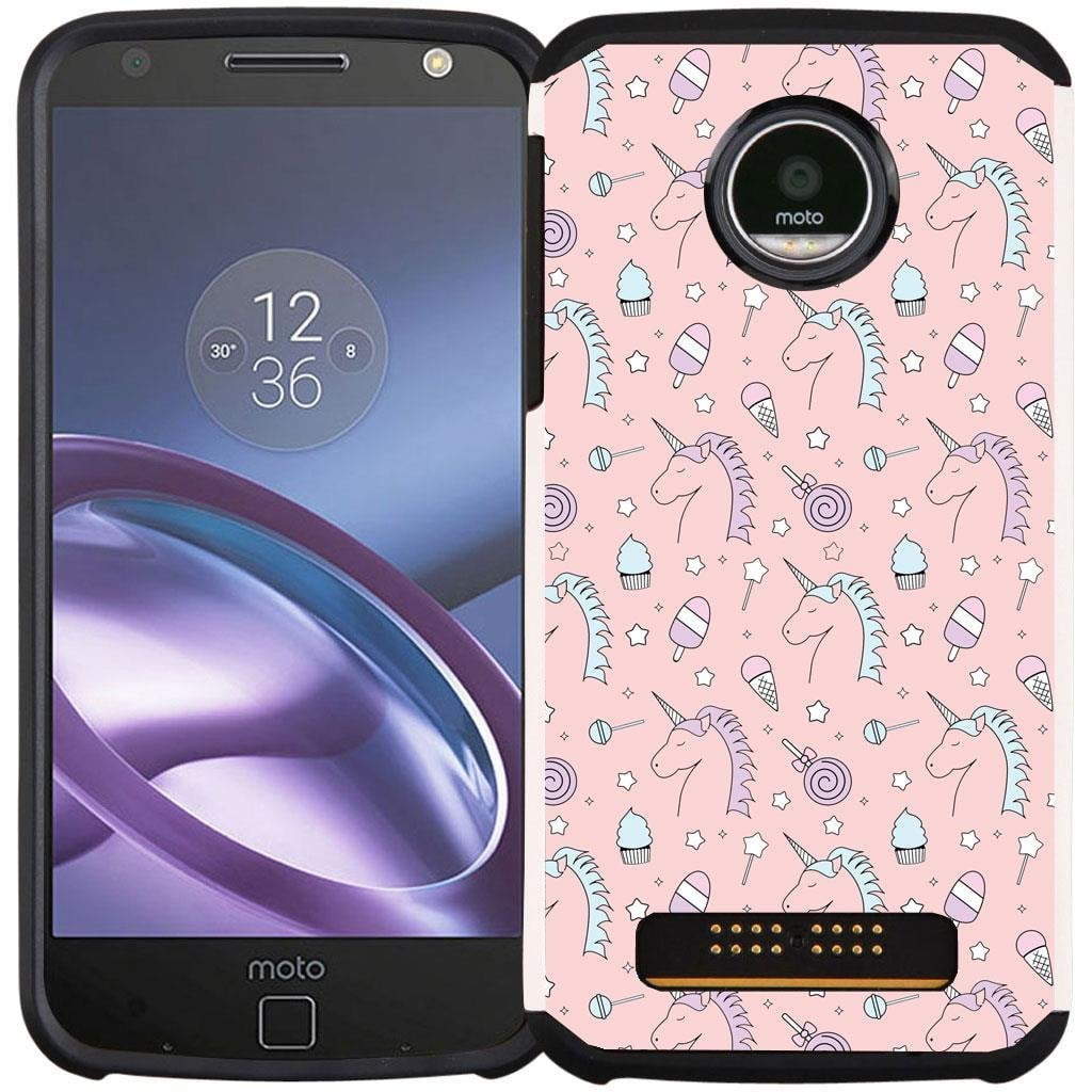 Moto Z Play Case - Armatus Gear (TM) Slim Hybrid Case Dual Layer